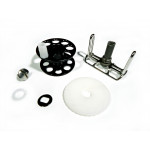 Spearfishing Speargun Reels Pelengas Stanless Steel Plastic Black-White