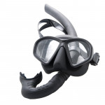 Marlin Dive Freedive Spearfishing Snorkel Matte Black Marlin Dive Freedive Spearfishing Snorkel Matte Black