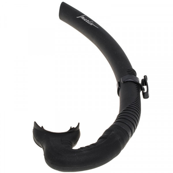 Marlin Dive Freedive Spearfishing Snorkel Matte Black Marlin Dive Freedive Spearfishing Snorkel Matte Black