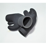 Mittens 3-fingered neoprene for spearfishing and diving anatomical custom-made