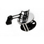 Spearfishing Speargun Reel Pelengas  Stanless Steel -Plastik with Camera Mount (Black-White)