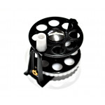Speargun Reels Pelengas Plastic Black-White