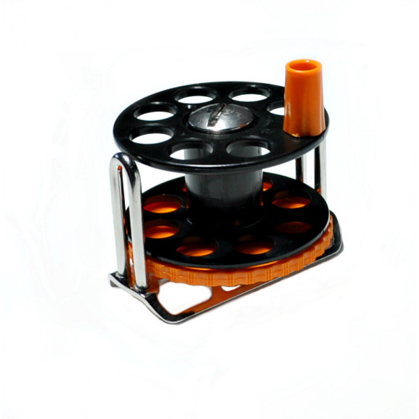 Spearfishing Speargun Reels Pelengas Stanless Steel-Plastic Black orange