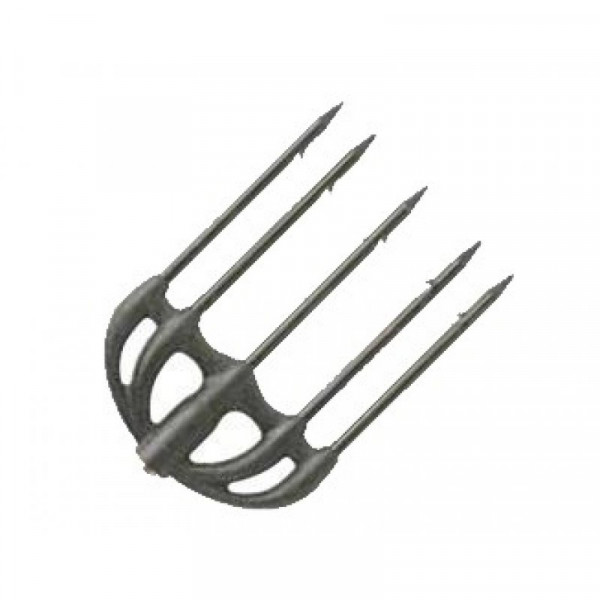 SALVIMAR five-tooth tip "Martin", galvanized in plastic