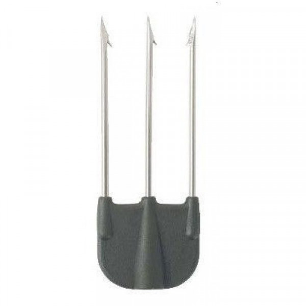 SALVIMAR three-tooth tip "Jet" galvanized in plastic SALVIMAR three-tooth tip "Jet" galvanized in plastic